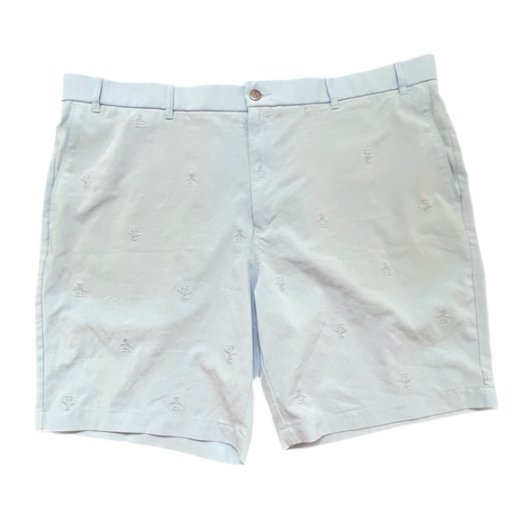 Original Penguin Light Blue Flat Front 9” Shorts - 42 - Picture 1 of 7